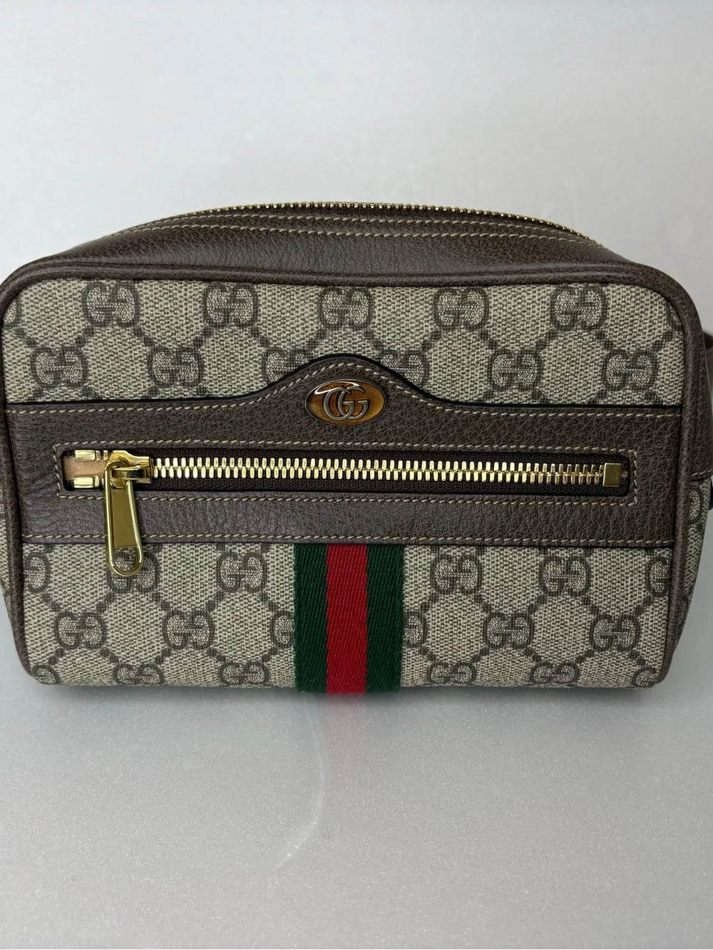 Gucci Brown GG Pouch